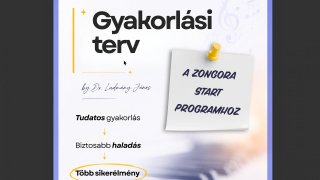 Zongora START Program - Gyakorlási terv - Bónusz #1