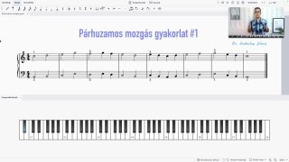 GYAKORLAT #1 - Párhuzamos mozgás