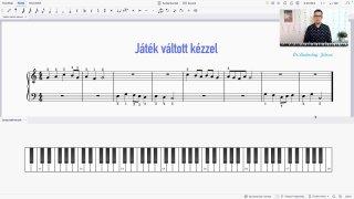 3. labor: Váltott kezes zongorajáték