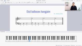 2. labor: Bal kezes zongorajáték